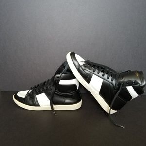 Saint Laurent SL/10h men's hightop leather sneaker
